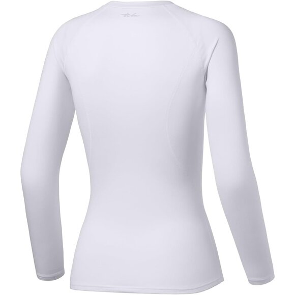 Women's Thermal Long Sleeve Compression Top - Crew & Mock Turtle Neck - Picture 9 of 9